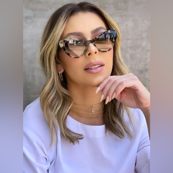 New - Prada 0PR 13YS 07R08I Women Sunglasses Cat eye - Picture 4 of 16